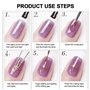 EBANKU 9 Boîtes Nail Art Ongles Strass Art d'ongle Précieuses de Cristaux Mélangés Clou Goujons étoile de Perles de Pièrres Stra