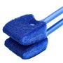 TDDL 2PCS Brosse De Nettoyage d'Aquarium en Eponge 40CM Grattoir d'Algues d'Aquarium Double Face Accessoires de Nettoyer la Vitr