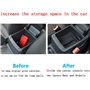 itdegno Boîte de rangement organiseur Console centrale pour accoudoir Golf SV Sportsvan 2014-2020