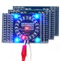 Kyrio 3 PCS Kit de Bricolage électronique SMD Rotatif Clignotant LED Composants Soldering Practice Board Skill Circuit Training