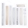Kyrio 3 PCS Kit de Bricolage électronique SMD Rotatif Clignotant LED Composants Soldering Practice Board Skill Circuit Training 