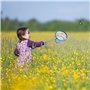 Épuisette pliable rétractable : 150 cm - Épuisette télescopique pliable avec seau - Portable - Épuisette de pêche pour étang, pê