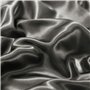 Teamllong Satin Housse de Couette 220x240 Gris, 3 Pièces Couleur Pure Satinée Parure de Lit Adulte 2 Personnes Luxe Lisse Doux S