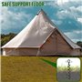 Trampoline Robustes d'ancrage