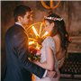 Led Couronne Bandeau 10pcs, Garland Light Couleur Headwear Fleur Headwear, Fête D'anniversaire De Noël Décoration De Mariage Cou