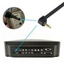 Bingfu Antenne Jack 3,5mm FM Compatible avec Téléphone Bluetooth Radio FM Portable Système Musique Bose Wave Récepteur Stéréo Au