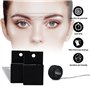 2 Pièces Fil de Mapping Sourcil, Pré Encré Chaîne pour Microblading,Mesurer les Sourcils (Noir)