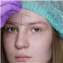 2 Pièces Fil de Mapping Sourcil, Pré Encré Chaîne pour Microblading,Mesurer les Sourcils (Noir)
