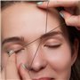 2 Pièces Fil de Mapping Sourcil, Pré Encré Chaîne pour Microblading,Mesurer les Sourcils (Noir)