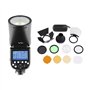 Godox V1C Professional Camera Flash Speedlite Speedlight Round Head Wireless 2.4G Replacement for Canon EOS Series 1500D 3000D 5