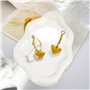 Gxhong Plateau en céramique nuages - Plateau à bijoux en céramique blanche - Plateau à bijoux pour femmes - Forme de nuage irrég