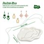 Gxhong Plateau en céramique nuages - Plateau à bijoux en céramique blanche - Plateau à bijoux pour femmes - Forme de nuage irrég