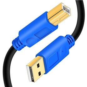 Câble imprimante USB 2.0 vers USB B 8M