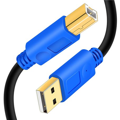 Câble imprimante USB 2.0 vers USB B 8M