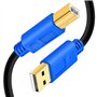 Câble imprimante USB 2.0 vers USB B 8M