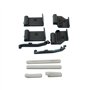 Bross Auto Parts BSR546FBA 10 pièces ensemble toit panoramique toit ouvrant curseur réparation 54138408062 Compatible avec BMW 5