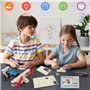 Aischens Kit d’Expérience Scientifique Bricolage pour Enfants 6-14 Ans, Kit Scientifique Enfants avec 6 Expériences, Jouets Éduc