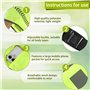 CHAOTEMAI Velo Gilet Fluorescent de Sécurité Gilet Velo Reflechissant Gilet Velo Gilet Réfléchissant Running Veste Réfléchissant