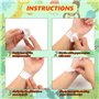 24 Sheets Tatouages Visage Enfants,Mignon Animal Face Peinture Maquillage Tatouage Autocollants, pour filles Garçons Décorations