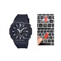 Lot de 2 films de protection d'écran compatibles avec Casio GA-2100 /GA2100 [Dureté 9H] [Anti-rayures] [Anti-traces de doigts] F