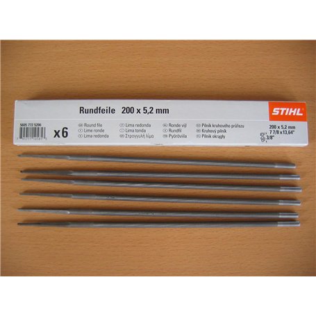 Stihl 56057725206 Rundfeile 6 pièce pour Sägeketten 5