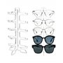 QWORK® Lot de 2 Supports de Lunettes Transparents