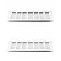 grille aeration rectangulaire