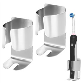 QWORK® 2 Pièces Support brosses à Dents électriques