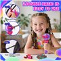 LTFIOON 3-en-1 Machine à Tresser Les Cheveux Fille, Machine à Tresser Automatique avec Accessoires DIY, Accessoires Cheveux Joue