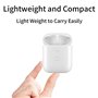 WAVANCKY Étui de Charge sans Fil pour Air Pod 1ère et 2ème Génération, Étui de Remplacement avec Bouton de Synchronisation Bluet