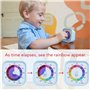 TIME TIMER Mod - Home Edition - Rainbow Wheel - Compte à rebours visuel Individuel de 60 Minutes avec Segments de Couleur pour L