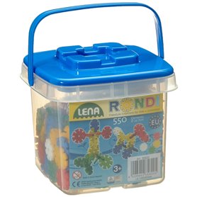 Lena 35820 - Jeu de Construction Rondi 25 dans Un Seau
