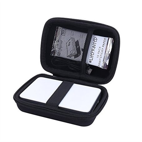 Aenllosi Étui Rigide Housse pour Canon Zoemini/Zoemini c/Zoemini s/Zoemini S2 - Imprimante Photo Portable Von (Noir)