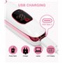 Rasoir Electrique Femme, 5 en 1 Rasoir Intime pour Femme, Rasoir Multifonctionnel Femme, Epilateur Visage Femme avec Affichage L