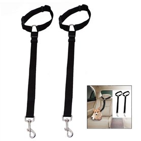 iPobie Lot de 2 Harnais Voiture pour Chiens