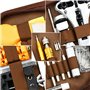 PEAKGEAR Kit d'outils de réparation de montre, kit professionnel de remplacement de batterie de montre, outil de retrait de dos 