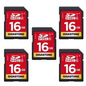 GIGASTONE 16Go SDHC Carte Mémoire