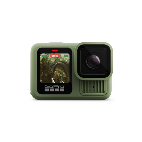 GoPro HERO13 Black en Vert forêt - Caméra d'action étanche avec vidéo 5.3K60