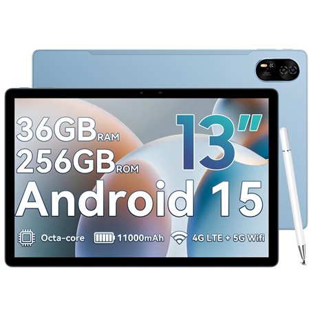 Blackview Mega8 Tablette 13 Pouces Android 15