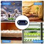 Thermomètre d'aquarium numérique haute précision avec affichage numérique LED, écran tactile, thermomètre marine, thermomètre d'