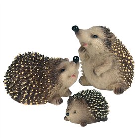 MEYAGOT 3 Pièces Figurine Décorative Hérisson