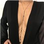 Yean Femmes Harnais Layered Crystal Chaîne de Corps Bikini Chaîne Crossover Ventre Chaîne Ceinture en Or