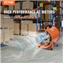 VEVOR Ventilateur d'Extraction 145 W Extracteur d'Air Conduit Industriel 203 mm Tuyau d'Extraction 10 m Volume d'Air 1733 m3/h V