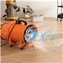 VEVOR Ventilateur d'Extraction 145 W Extracteur d'Air Conduit Industriel 203 mm Tuyau d'Extraction 10 m Volume d'Air 1733 m3/h V