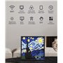 Divoom Pixoo-64 WiFi Pixel Art écran avec Panneau LED 64x64, décoration d'éclairage Unique avec contrôle d'application
