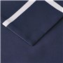 Amazon Basics Parure de lit 2 pièces en microfibre, housse de couette 135 x 200 cm et 1 taie d'oreiller 80 x 80 cm, bleu marine 