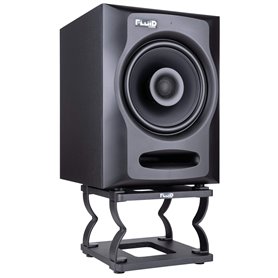 Fluid Audio DS8 Support de moniteur Support de haut-parleur pour moniteurs de studio (réglable en hauteur