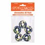 Cympad Camouflage Chromatics Foam Pad Set - Rondelles en mousse à mémoire de forme haute densité pour un meilleur son et une plu