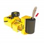 Basic Fun Rouleau compresseur en Acier Tonka, Fabriqué en Acier véritable et Durable, Jouet de démolition Jaune avec Un Fonction