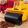 Basic Fun Rouleau compresseur en Acier Tonka, Fabriqué en Acier véritable et Durable, Jouet de démolition Jaune avec Un Fonction